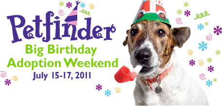 Petfinder Birthday Adoption Event